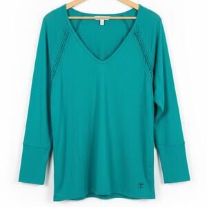 Trina Turk Women's M Recreation Dolman Athleisure Leisure Boho Vacation Top